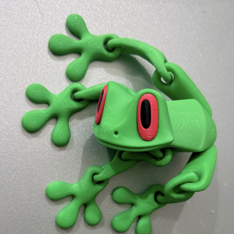🐸 Schattige 3D Kikker Koelkastmagneet – Sterk Magneet, Leuke Decoratie & Perfecte Cadeaukeus!