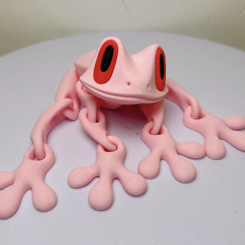 🐸 Schattige 3D Kikker Koelkastmagneet – Sterk Magneet, Leuke Decoratie & Perfecte Cadeaukeus!
