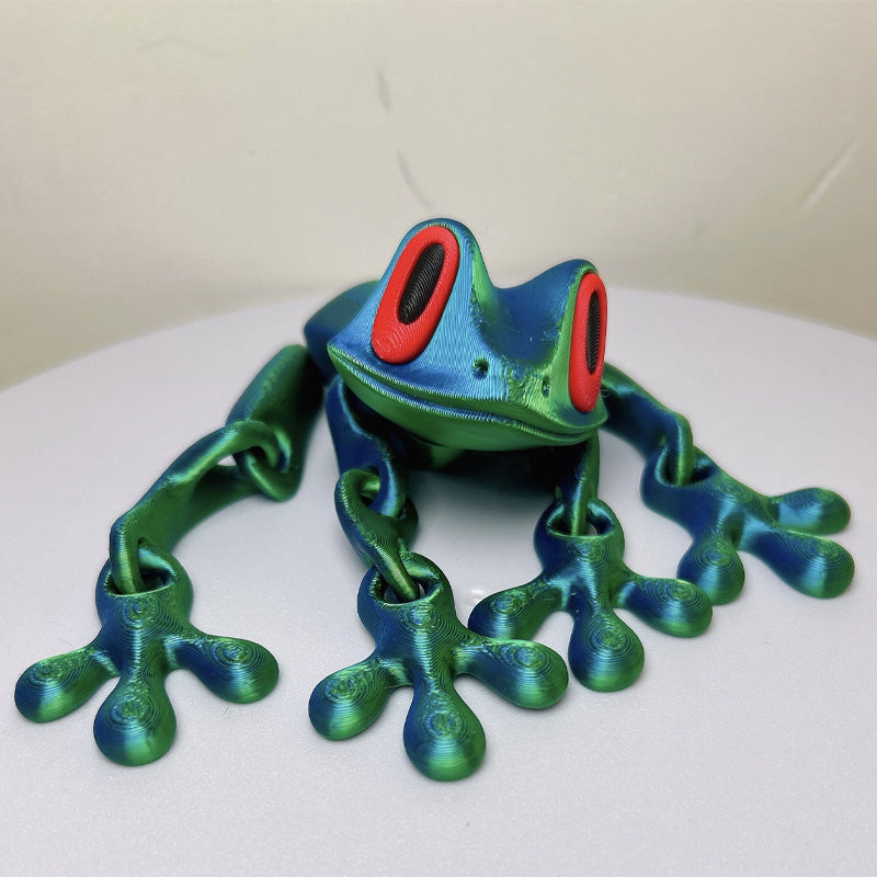 🐸 Schattige 3D Kikker Koelkastmagneet – Sterk Magneet, Leuke Decoratie & Perfecte Cadeaukeus!
