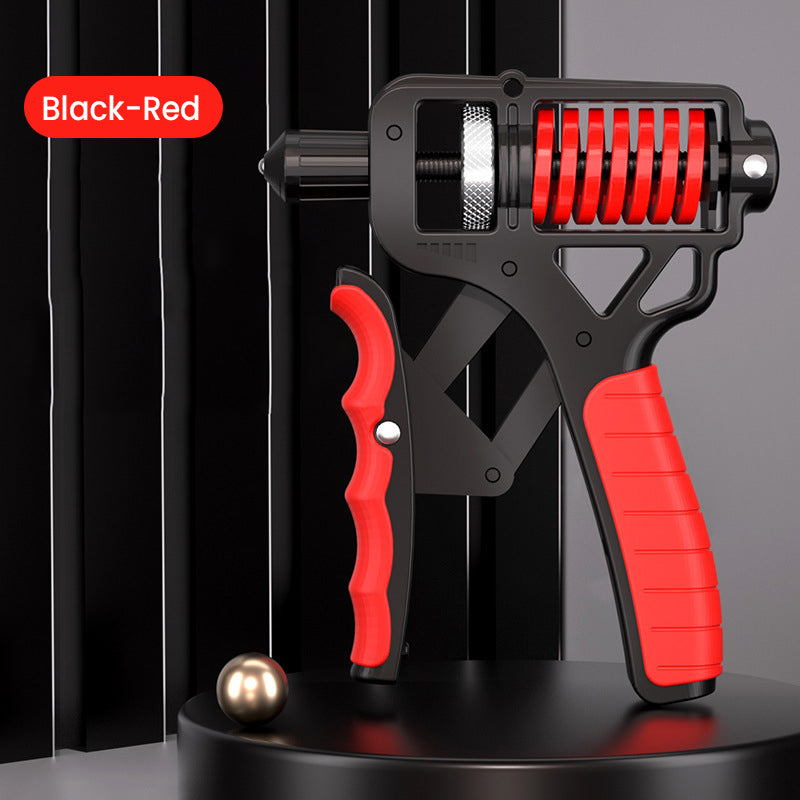 🚀🤝 50% KORTING! Van handshake tot veiligheidshamer: deze ergonomische grip trainer met instelbare weerstand (5–165 kg) versterkt handen, vingers & onderarmen. Met teller!