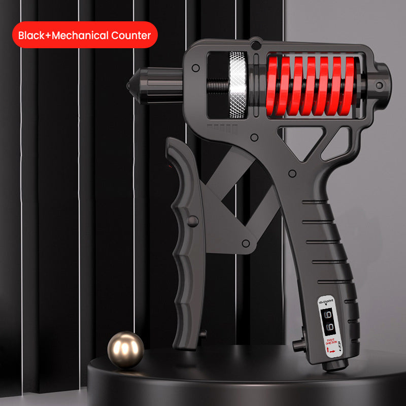 🚀🤝 50% KORTING! Van handshake tot veiligheidshamer: deze ergonomische grip trainer met instelbare weerstand (5–165 kg) versterkt handen, vingers & onderarmen. Met teller!