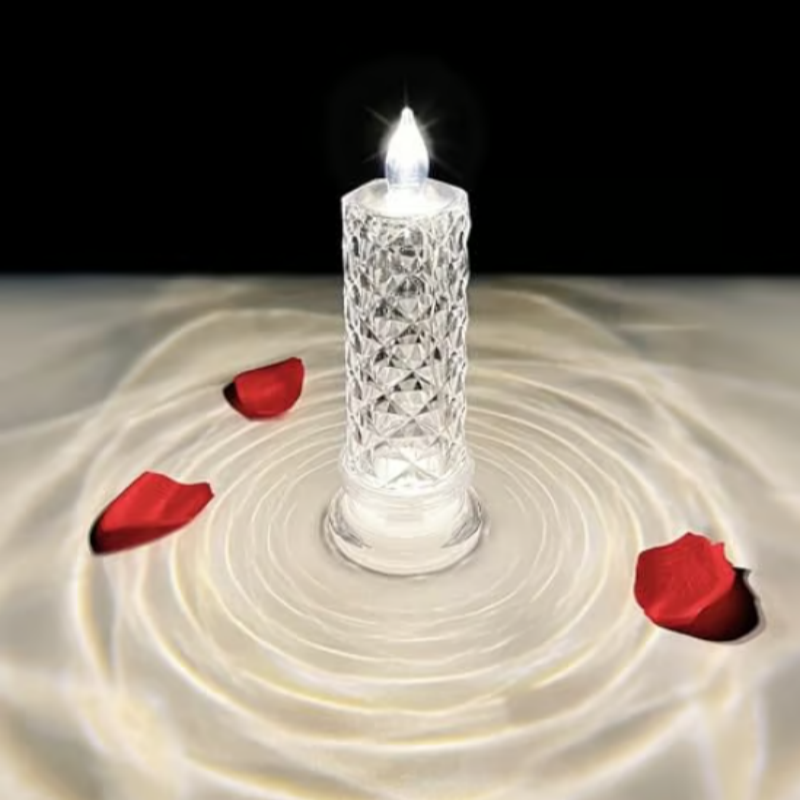 🕯️🔋 Romantische LED Kaarsen op Batterijen – Veilig, Vlamloos & Gezellig 🌙💝