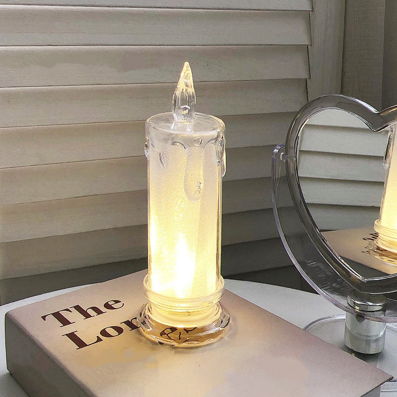 🕯️🔋 Romantische LED Kaarsen op Batterijen – Veilig, Vlamloos & Gezellig 🌙💝