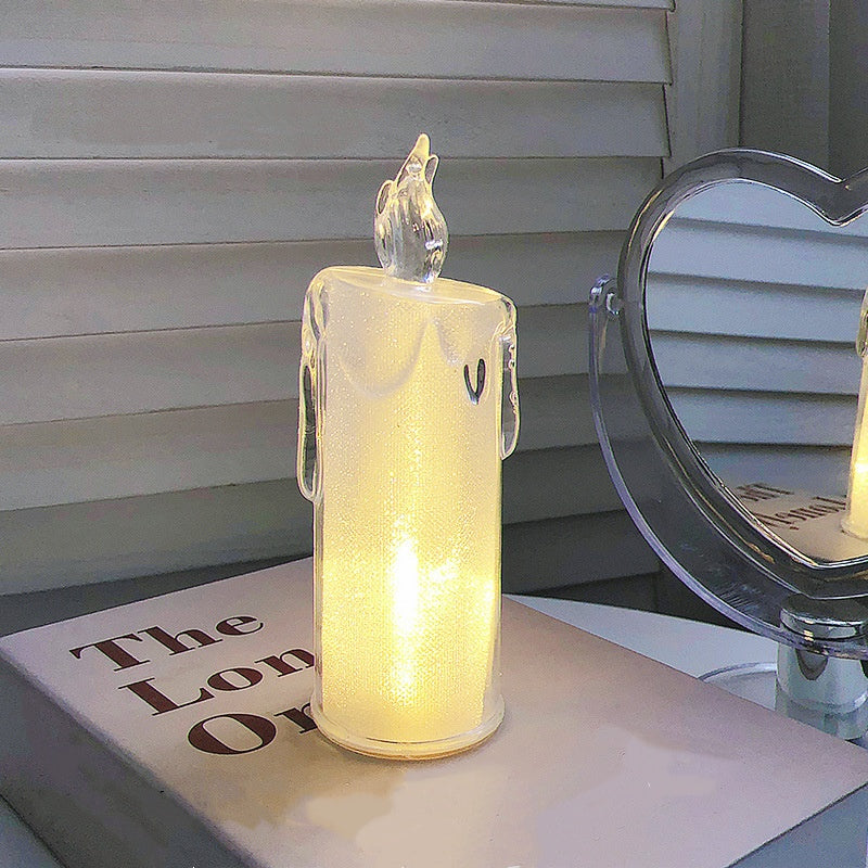 🕯️🔋 Romantische LED Kaarsen op Batterijen – Veilig, Vlamloos & Gezellig 🌙💝
