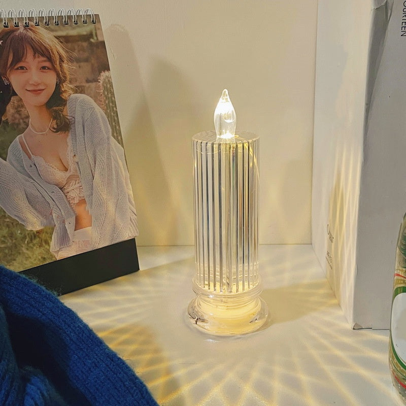 🕯️🔋 Romantische LED Kaarsen op Batterijen – Veilig, Vlamloos & Gezellig 🌙💝