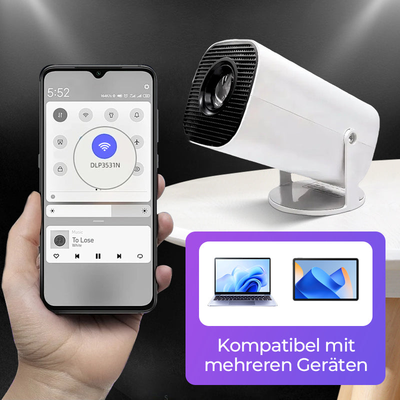 🎁 2026 Nieuw! 50% korting – 1080P HD-projector met WiFi. Geschikt voor thuisbioscoop, films & gaming. Beperkte tijd! 🎬✨