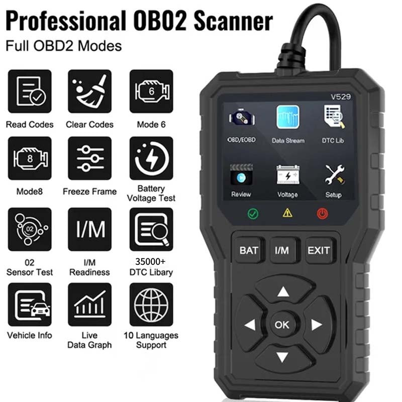 Professioneel OBD2-diagnoseapparaat