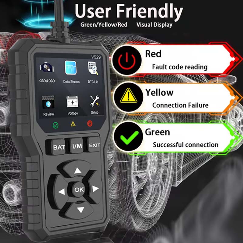 Professioneel OBD2-diagnoseapparaat