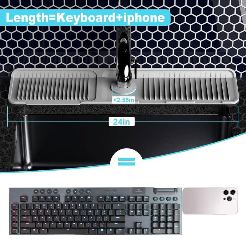 🔥HOT SALE 50% KORTING🔥Sneldrogende kraanmat voor gootsteen