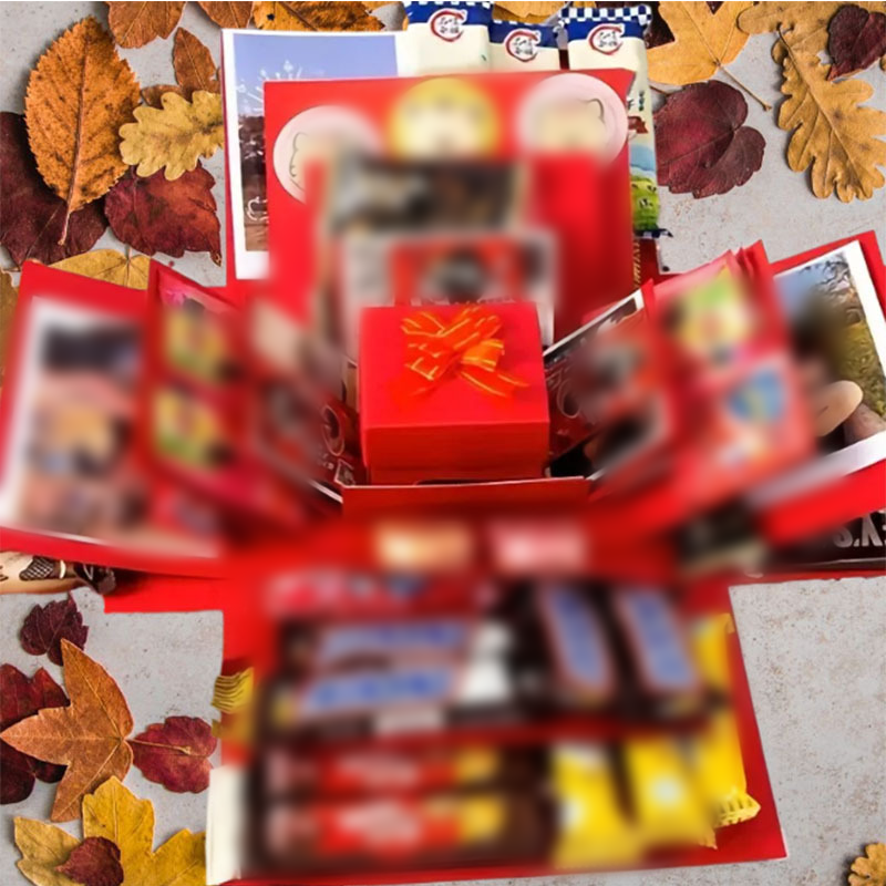 🔥50.000+ VERKOCHT! ✨Verrassingspakket Explosie-cadeaudoos-🎁Het mooiste cadeau