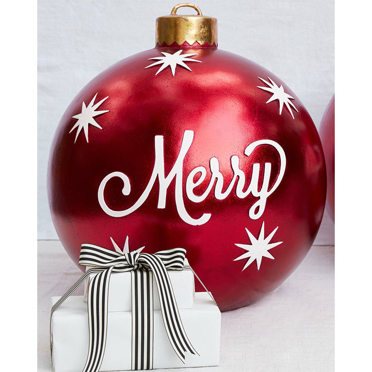 🎄 50% korting! Opblaasbare kerstbal – levensgroot, herbruikbaar & UV-bestendig. Hang, steek of laat drijven – grote feestelijke statement voor binnen & buiten! ✨🎁