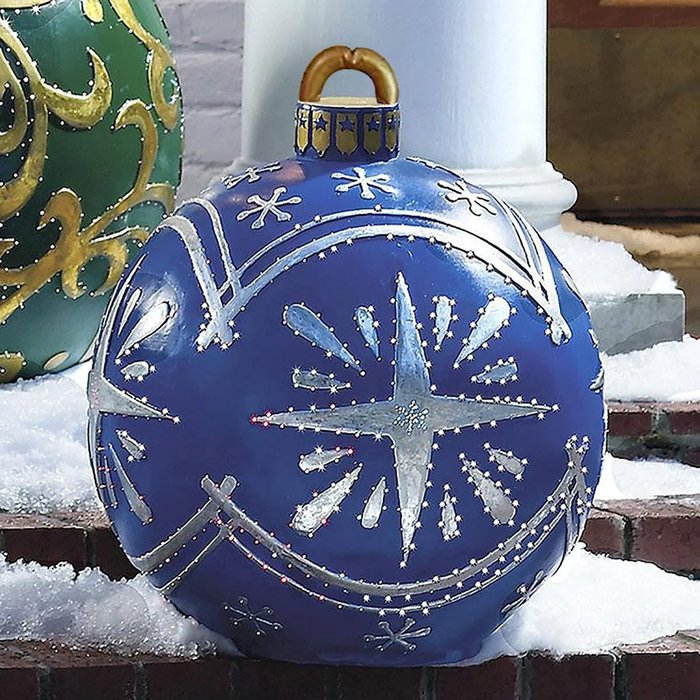 🎄 50% korting! Opblaasbare kerstbal – levensgroot, herbruikbaar & UV-bestendig. Hang, steek of laat drijven – grote feestelijke statement voor binnen & buiten! ✨🎁