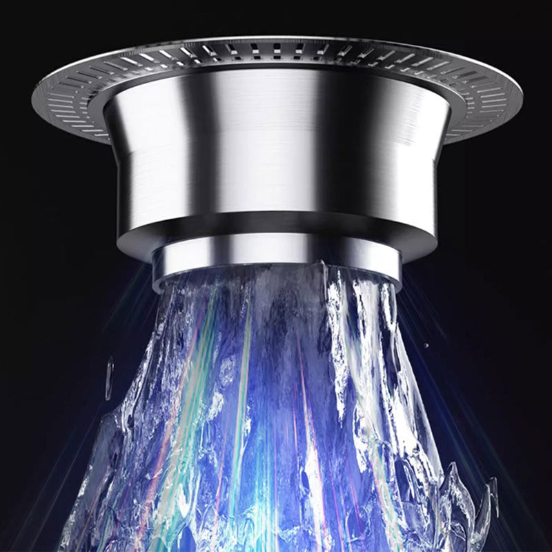 RVS gootsteen afvoerstop met drukknop