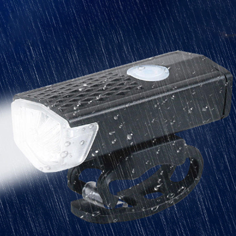 Oplaadbare, waterdichte koplamp voor fietsen met clip