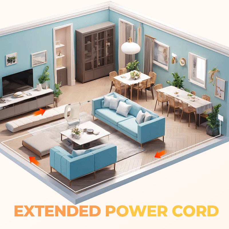 Multifunctionele handheld stoomreiniger met bijlagen