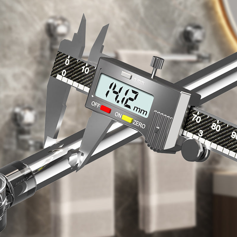 Verstelbare handdoekhouder met zuignap