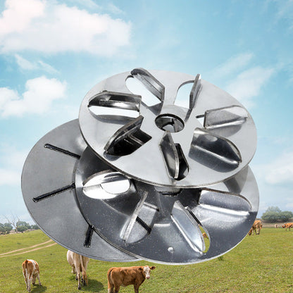 Arbeidsbesparende schraapschijf voor het verwijderen van varkenshaar