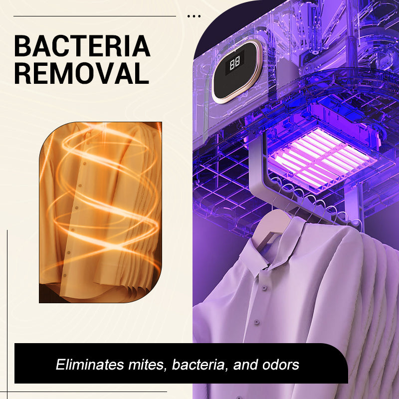 🔈🔈LAATSTE DAG UITVERKOOP 55% KORTING🔥 Draagbare opvouwbare mini-droger