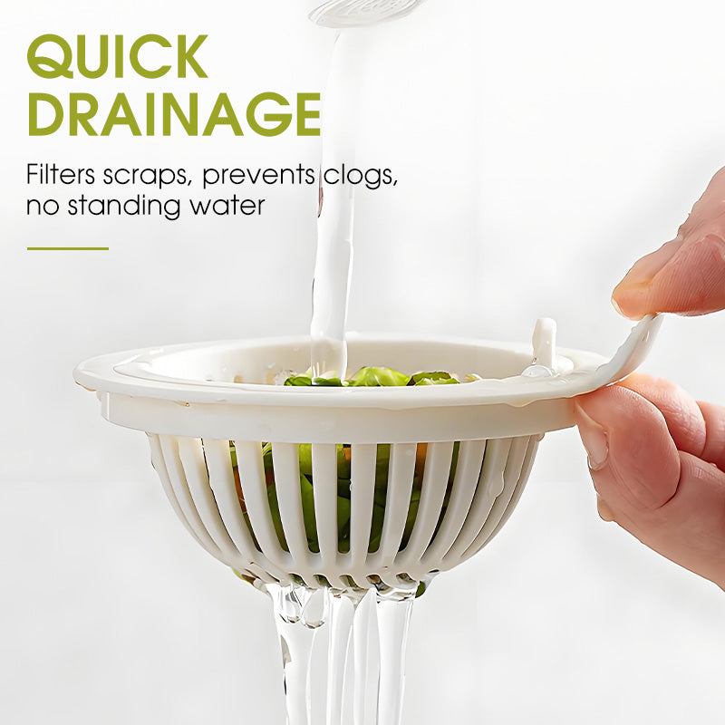 Minimalistische filterkorf voor gootsteen