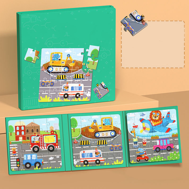 Magnetisch bouwboek voor kinderen