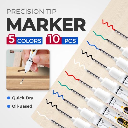 🎯 50% korting! Precisiemarker – oliebasis, sneldrogend & permanente inkt. Schrijft op alle oppervlakken – metaal, glas & hout! 🖌️💪