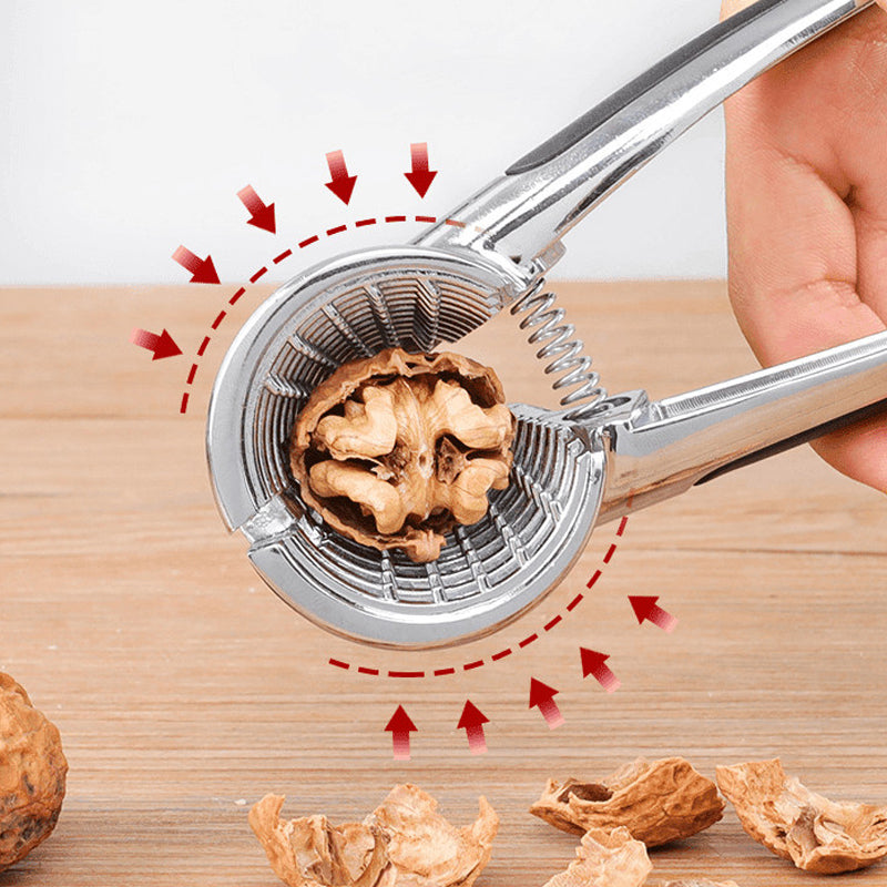 Zwaar uitgevoerde notenkraker met trechterontwerp