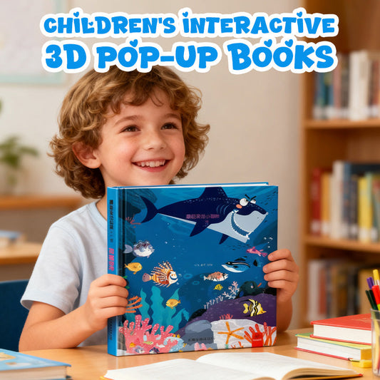 Interactieve 3D-pop-upboeken voor kinderen