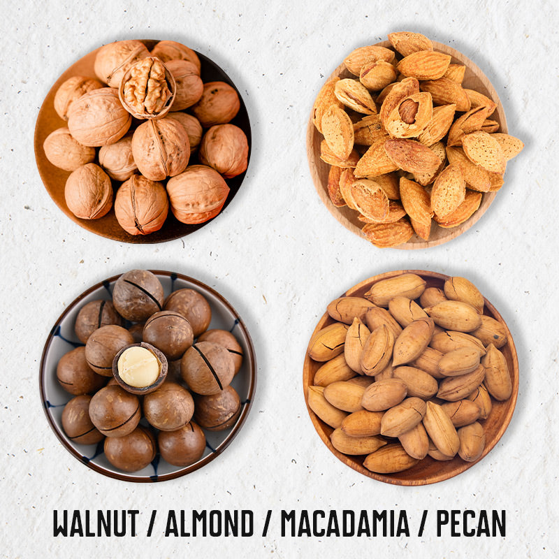 🔥50% KORTING !✨Handmatige Notenkraker🥜Lichtgewicht Ontwerp met Opvangbak, Geschikt voor Diverse Noten, Kraken zonder Pletten⚙️