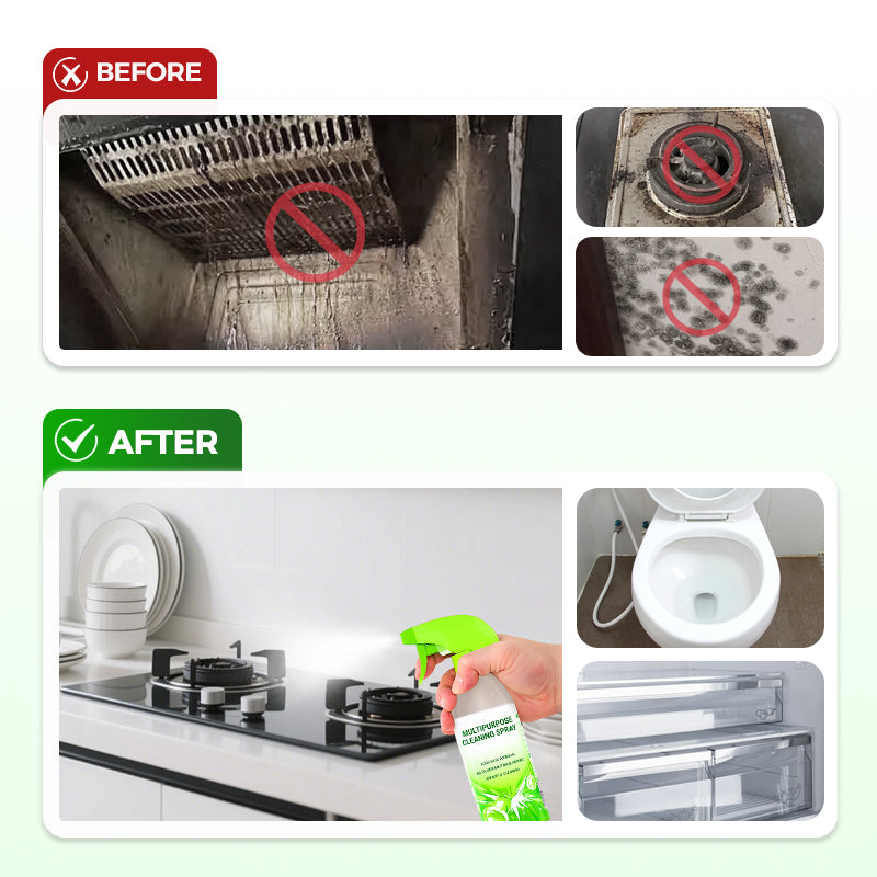 Multifunctionele reiniger voor huis en keuken in sprayvorm