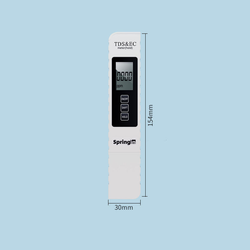 💧 3-in-1 TDS-watertester – meet zuiverheid, temperatuur en geleidbaarheid in 1 seconde! ⚡