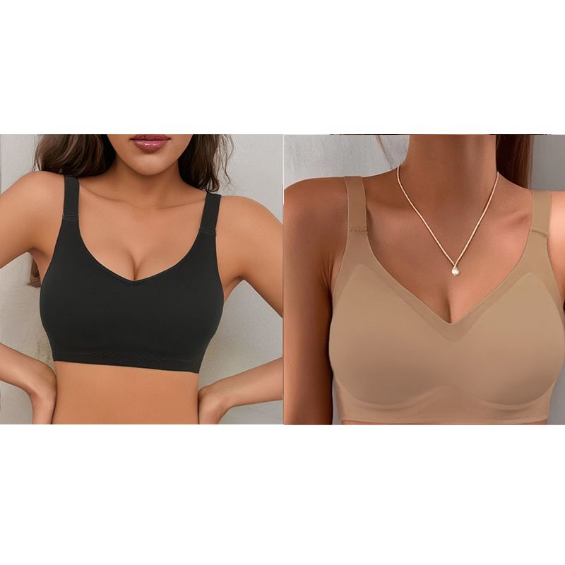 💖LAATSTE DAG PROMOTIE - 50% KORTING Koop 1 en krijg 1 gratis! 💖 Naadloze comfortabele sportbeha voor dames