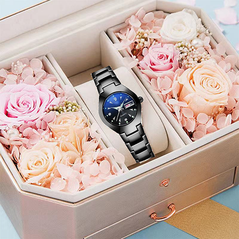 ⌚ 50% korting op elegant dameshorloge – waterdicht, stijlvol en perfect voor elke gelegenheid.