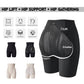 Shapewear-short met hoge taille en billenlift
