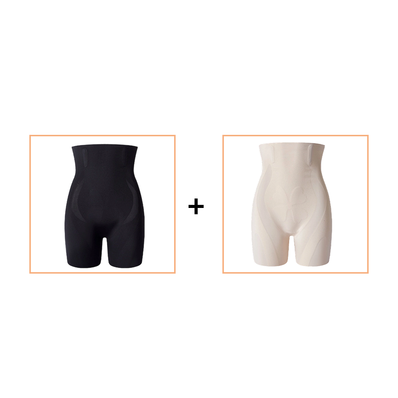 Shapewear-short met hoge taille en billenlift