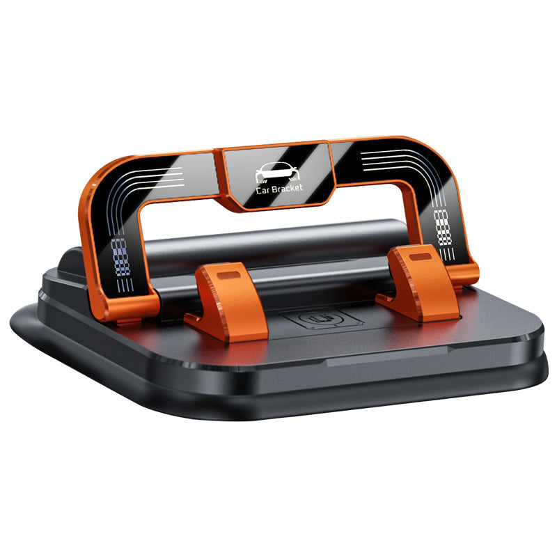 📱 NU 50% KORTING! ✨ 360° draaibare, opvouwbare telefoonhouder - Universele compatibiliteit met antislipbasis voor gebruik op bureau, auto en op reis 🚗💻