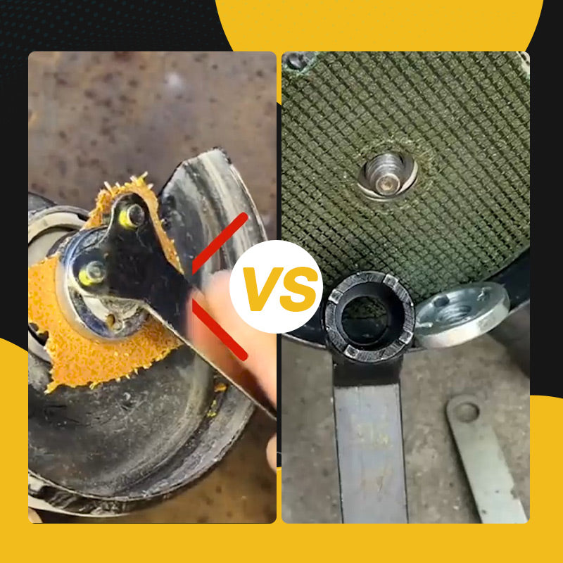 Speciale afstelsleutelaccessoires voor vierklauwige haakse slijper