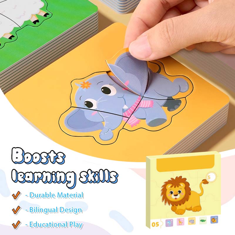 Fruitdieren Legpuzzels voor Kinderen