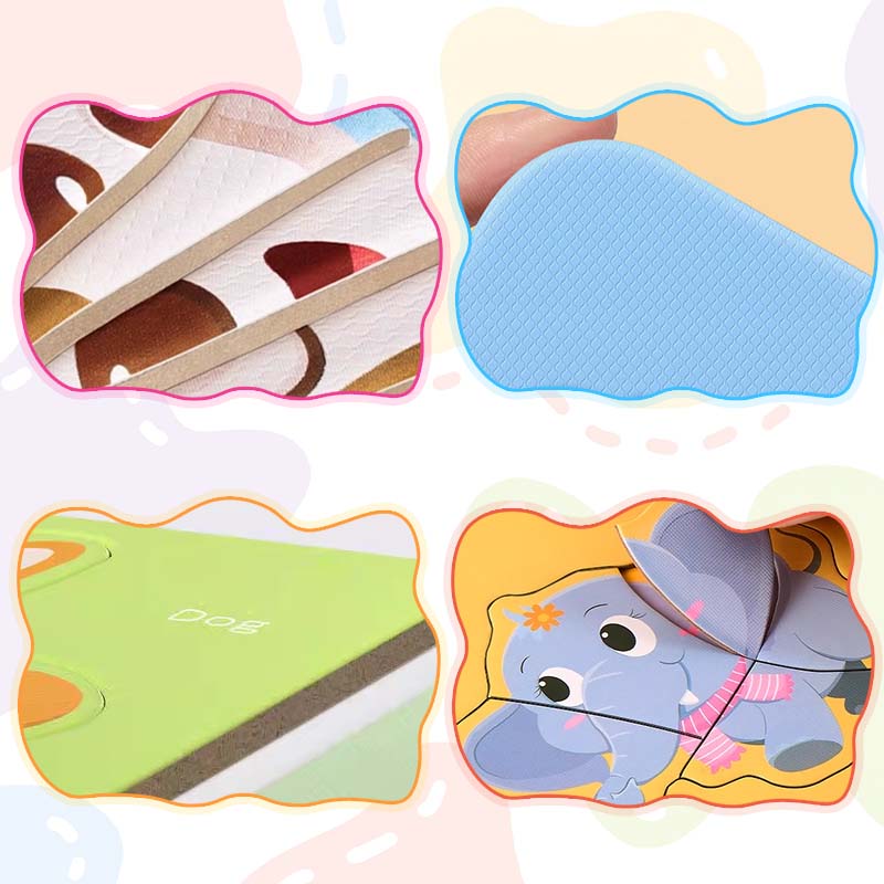 Fruitdieren Legpuzzels voor Kinderen