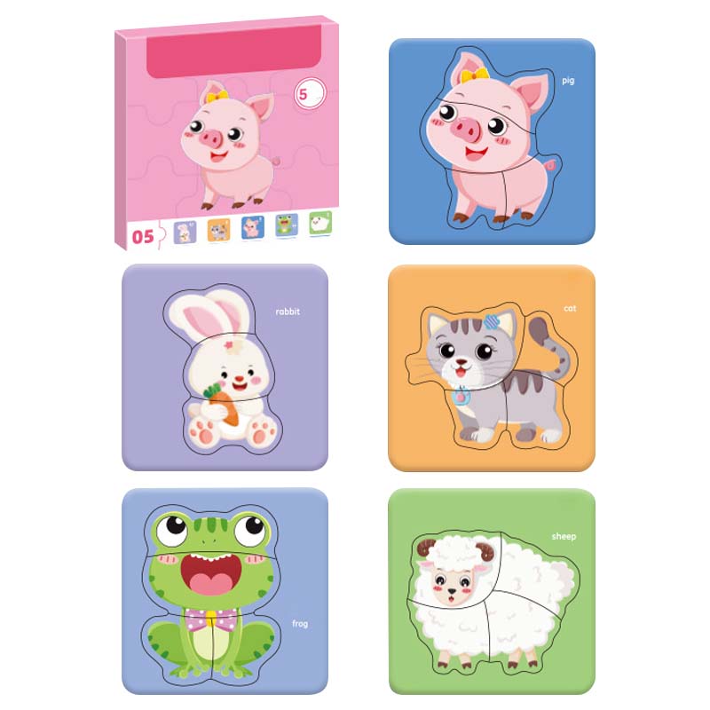 Fruitdieren Legpuzzels voor Kinderen