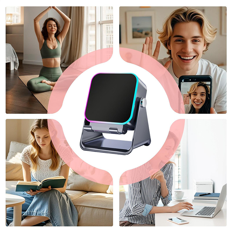 🔥Laatste dag van de tijdelijke 50% kortingsaanbieding!🔥5-in-1 draadloze inductie-Bluetooth-luidspreker met verstelbare telefoonstandaard