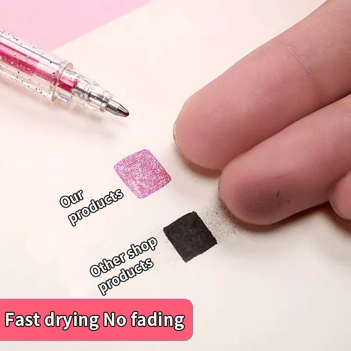 🎁Laatste dag van de uitverkoop 49% KORTING✨Glittergelpennen set