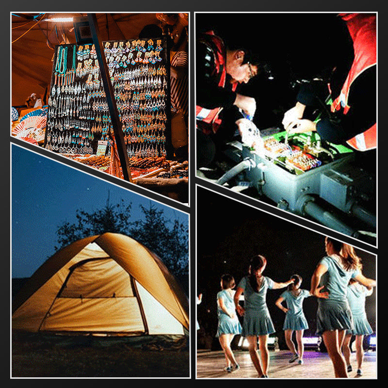 Draagbare oplaadbare LED-kampeerlamp