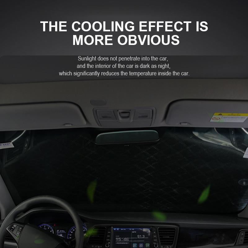 ⛄❄️LAATSTE DAG PROMOTIE 50% KORTING!!❄️🚗4-laags magnetische voorruit autohoes