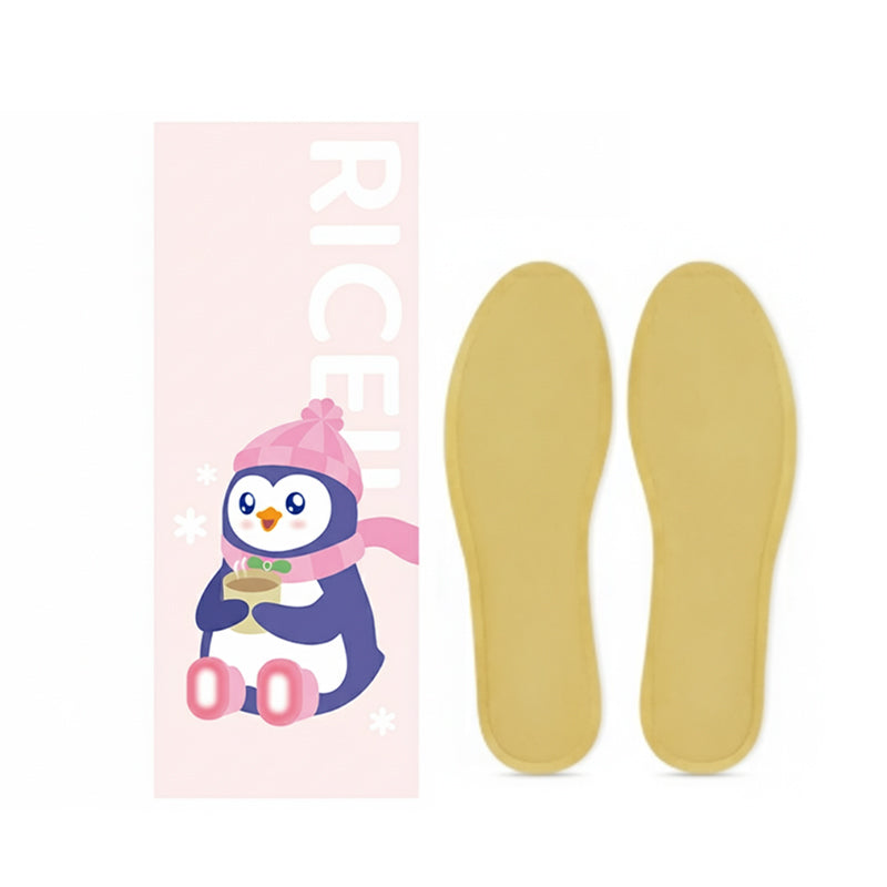 Zelfverwarmende inlegzolen voor de winter