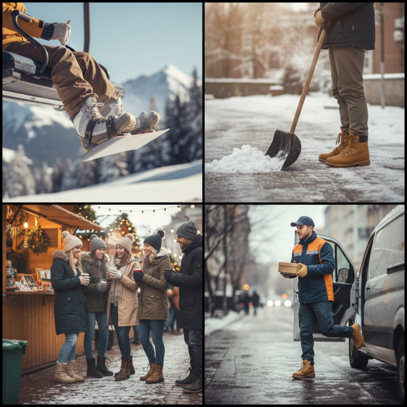 Zelfverwarmende inlegzolen voor de winter