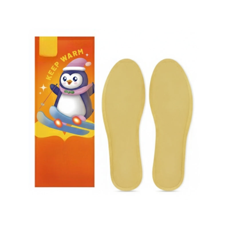 Zelfverwarmende inlegzolen voor de winter