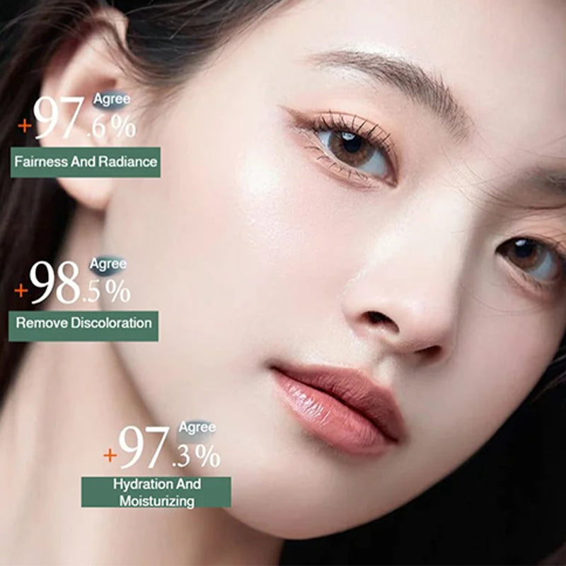 Verhelderende en vlekverminderende gezichtsspray