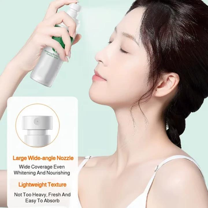 Verhelderende en vlekverminderende gezichtsspray