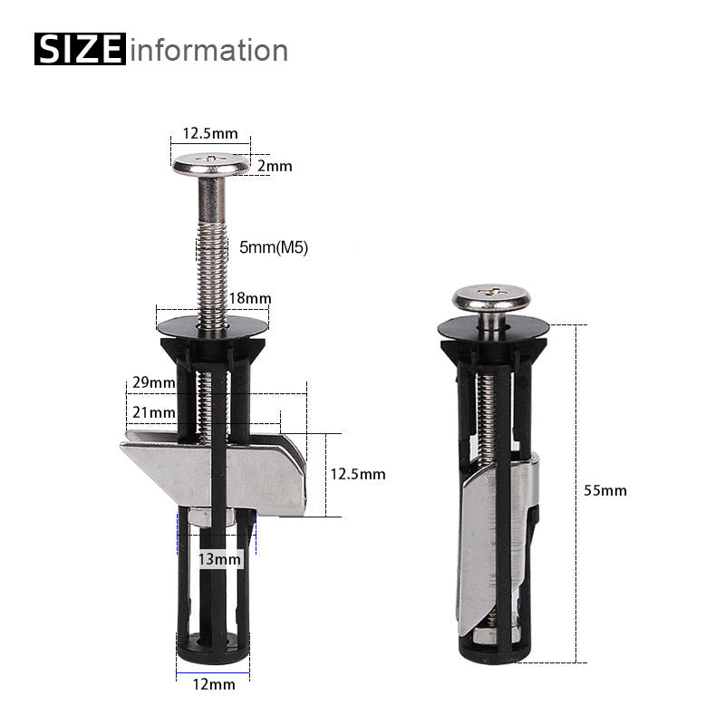 Zware Toiletbril Bevestigingsbouten Kit