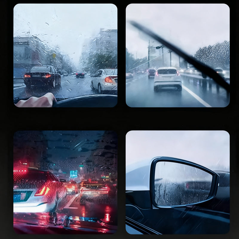 🔥 50% KORTING ! ✨ Autoglas Magic Spons - Verwijder Vogeluitwerpselen, Veilig PH7, Direct Schoon Zicht 🚗✨